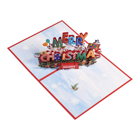 Merry Christmas/New Year Card (3D)