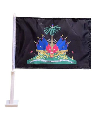 Blk Haitian Window Flag